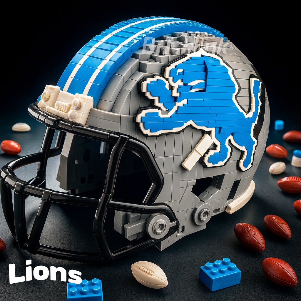 BlitzBricks™ NFL Helmets