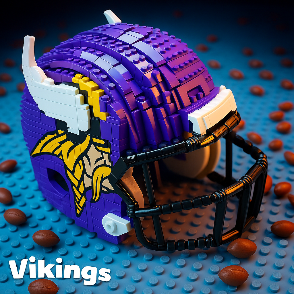 BlitzBricks™ NFL Helmets